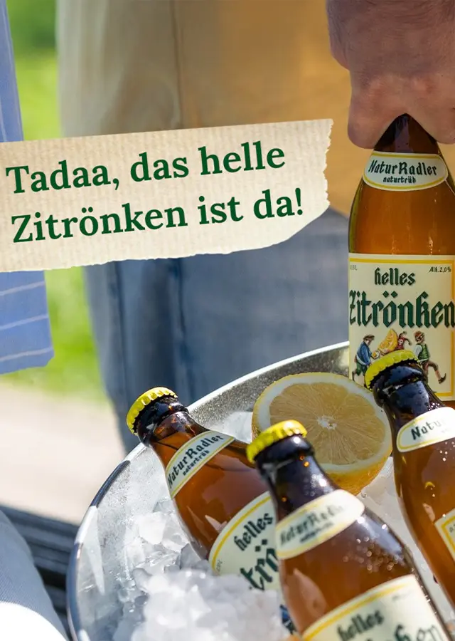 Tadaa, das helle Zitrönken ist da!